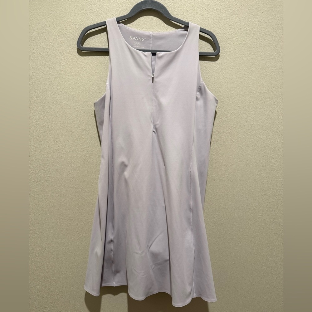 SPANX Get Moving Zip Front Dress - Violet Air - Picture 6 of 9
